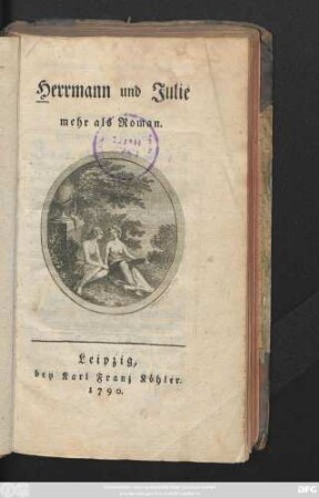 Herrmann und Julie : mehr als Roman