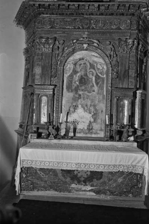 Thronende Madonna