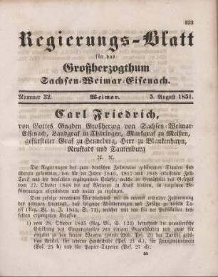 Nr. 32 : 5. August 1851