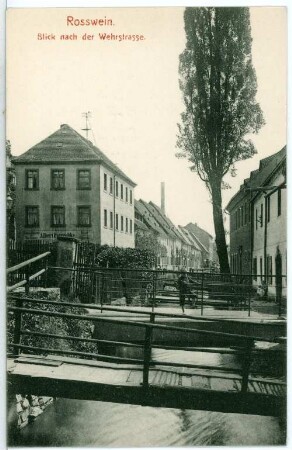 Roßwein. Wehrstraße