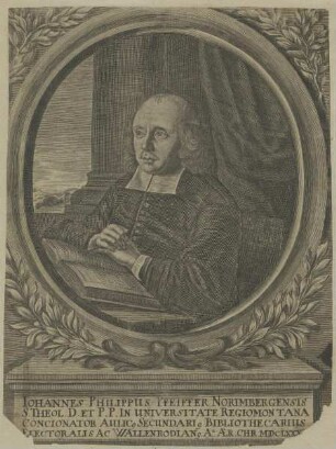 Bildnis des Iohannes Philippus Pfeiffer