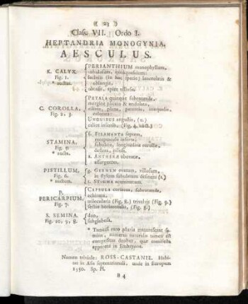 Class. VII. (Heptandria)