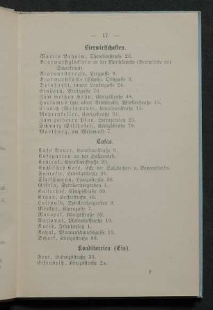 Konditoreien (Eis].