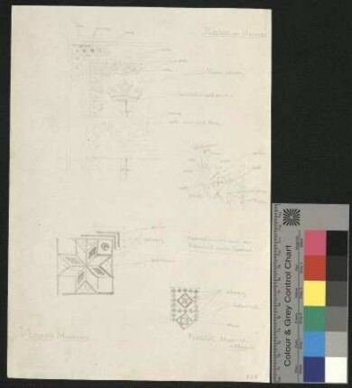 Marmormosaik (vermutlich aus dem Museo archeologico nazionale di Napoli)