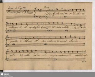 Recitativo: Don Giulio amico