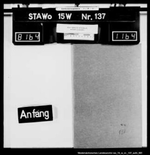 Kaiserliche Einkünfte im Amt Lichtenberg