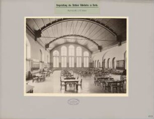 Umgestaltung des Stettiner Bahnhofs, Berlin: Innenansicht Wartesaal III. und IV. Klasse