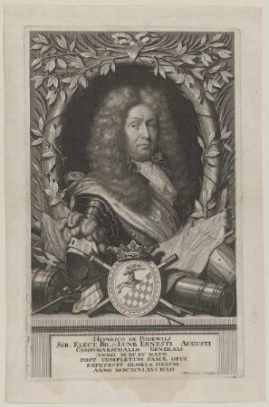 Bildnis des Heinrico de Podewils