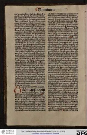De eadem dominica. Sermo in evangelium.