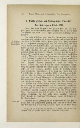Das Interregnum 1256 - 1273