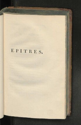 Epitres.
