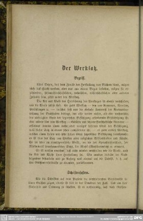 Der Werksatz