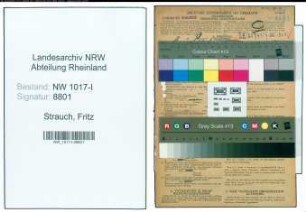 Entnazifizierung Fritz Strauch , geb. 14.04.1890 (Schaffner)