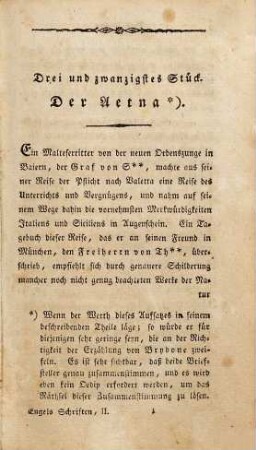 Der Philosoph für die Welt, 2