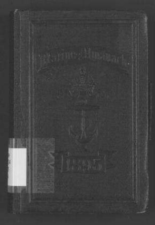 Almanach für die k. u. k. Kriegs-Marine 1895.; Jg. 15