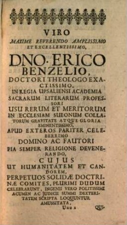 Memoriae Theologorum Nostri Seculi Clarissimorum Renovatae Decas ..., 8
