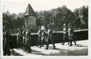 Trauerzug beim Begräbnis Wilhelms II. in Doorn