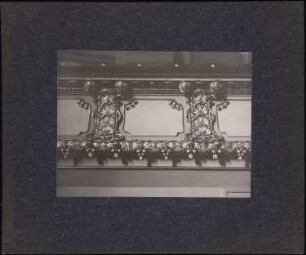 Fürstliches Hoftheater mit Konzertsaal, Gera: Details im Konzertsaal