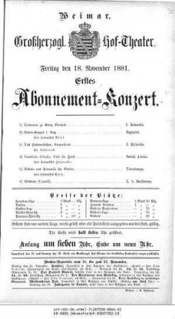 Abonnement=Concert