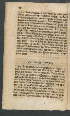 Der vierte Irrthum