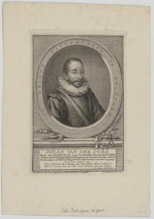 Bildnis des Johan van der Does