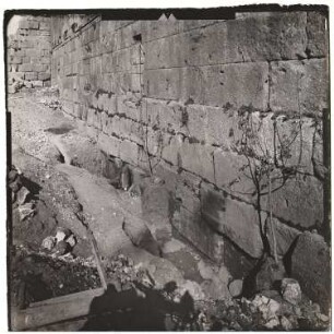 Wand, Baalbek: Ansicht