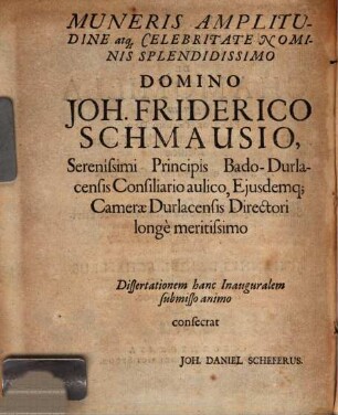 Disp. med. inaug. de chamomilla