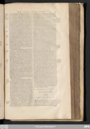 Caput III. De Fide.