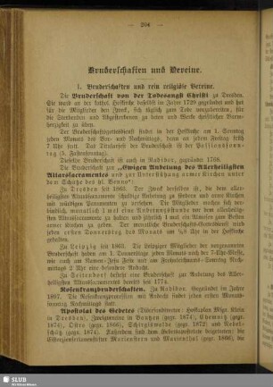 Bruderschaften und Vereine