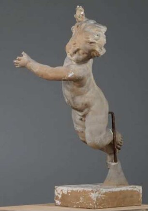 Fliegender flügelloser Putto