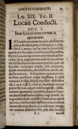 Lib. XIX. Tit. II. - Tit. III.