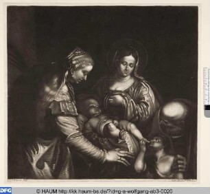 [Heilige Familie mit der hl. Katharina]