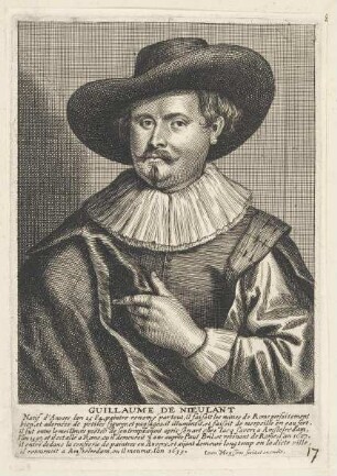Bildnis des Guillaume de Nieulant