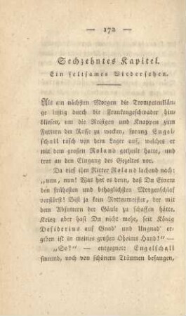 Sechzehntes Kapitel. Ein seltsames Wiedersehen