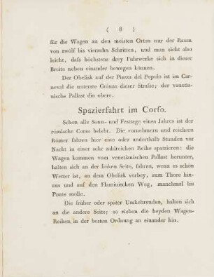 Spazierfahrt im Corso.