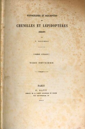 Iconographie et description de chenilles et lépidoptères inédits, 2[,1]