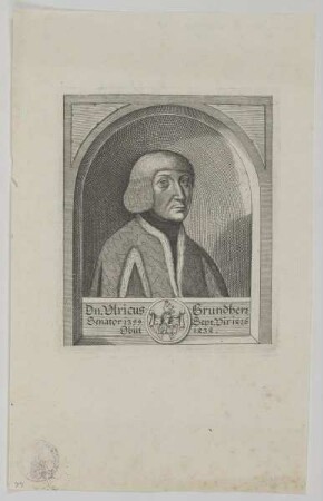 Bildnis des Ulricus Grundherr