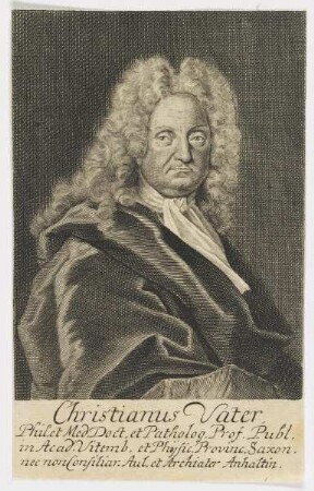 Bildnis des Christianus Vater
