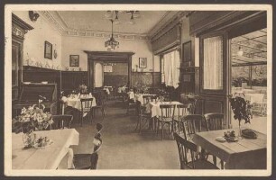 Ansichtskarte Innenaufnahme "Restaurant zum Heidereiter", Hasenheide 59