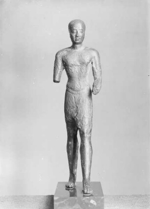 Männliche Bronzestatuette