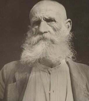 Portrait eines 80jährigen Mannes : Portrait eines 80jährigen Bergbauern aus Bayern
