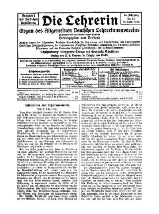 Lehrerverein und Lehrerinnenverein