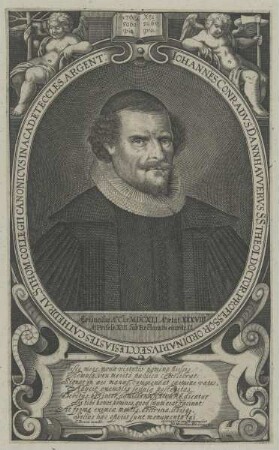 Bildnis des Iohannes Conradvs Dannhawerus