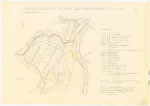 Flurgestaltung im Emsland, Dersum: Grundriss 1:5000