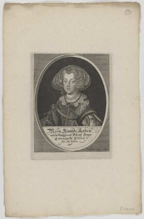 Bildnis der Maria, römisch-deutsche Kaiserin