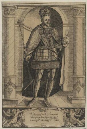 Bildnis des Ferdinandus II., römisch-deutscher Kaiser