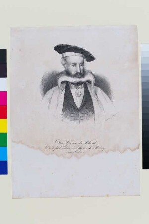 Porträt General Jean François Allard