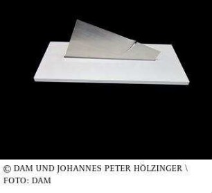 Piazetta der Museen der Europäischen Kunst (Wettbewerb), Reliefwand "Quell" - Strukturmodell
