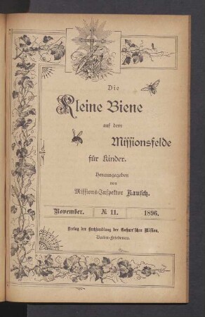 N° 11. November 1896