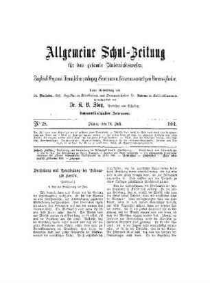 Darstellung und Beurtheilung der Pädagogik Kant's : (Fortsetzung)